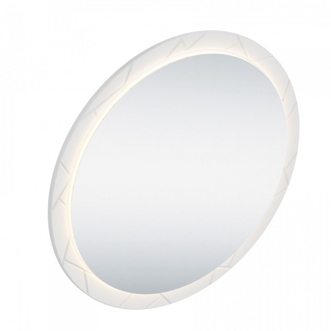 Зеркало круглое с подсветкой МДФ Сандра 